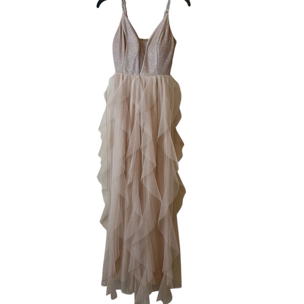 Women’s champagne dress